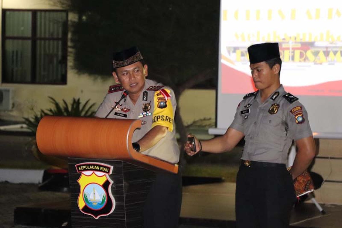 Kapolres Karimun instruksikan jajaran waspada ancaman teror