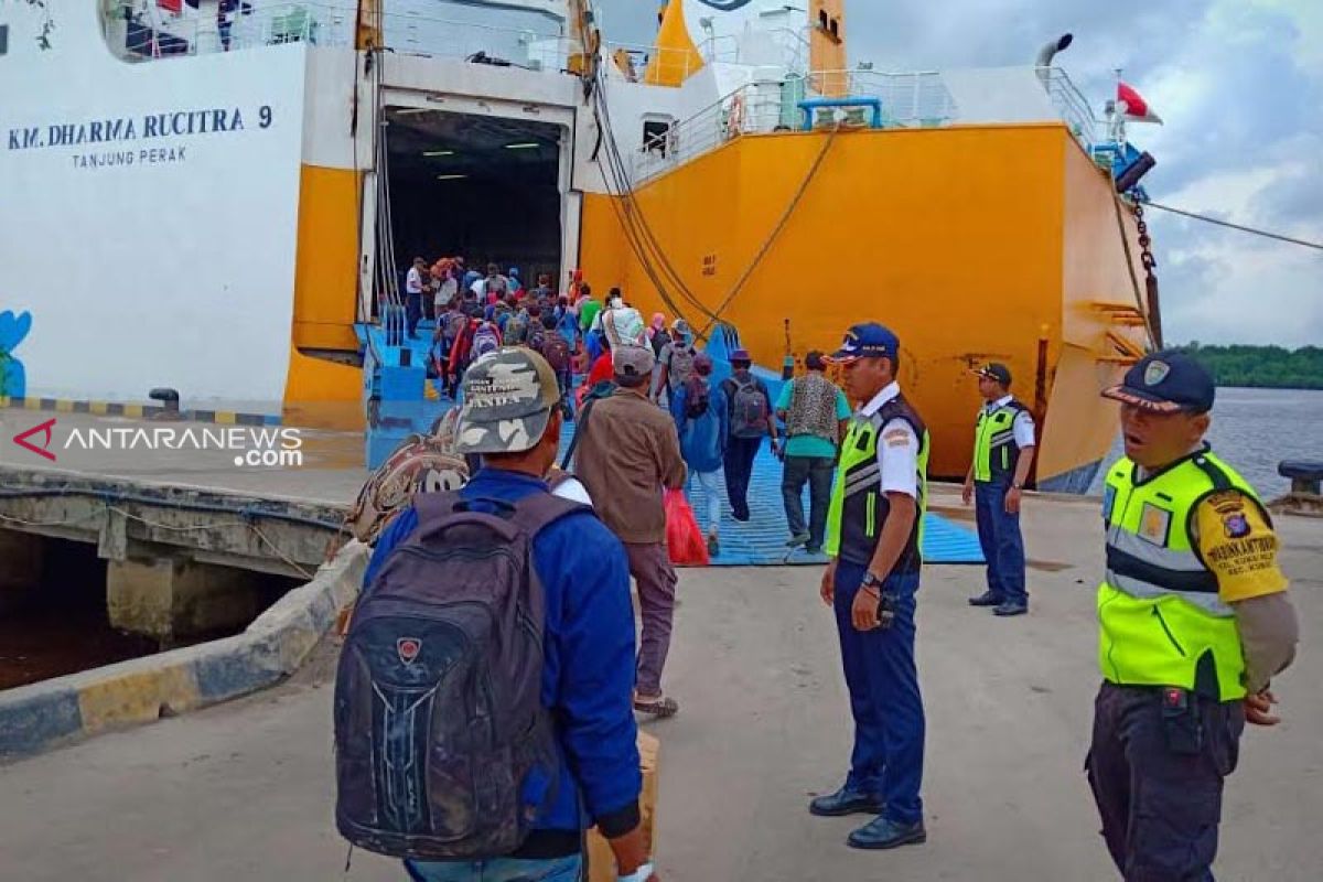 Ratusan pemudik dipastikan nikmati malam Idul Fitri di atas kapal