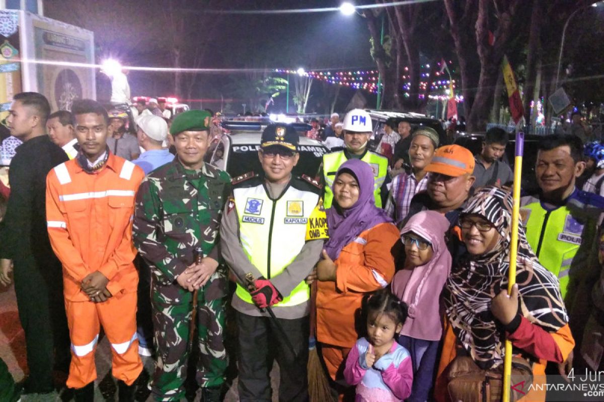 Kapolda: Situasi kantibmas malam takbiran di Jambi aman