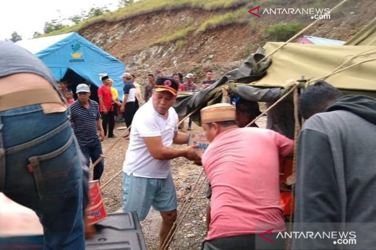 Sejumlah titik jalan Trans Sulawsi di Konawe Utara terendam banjir