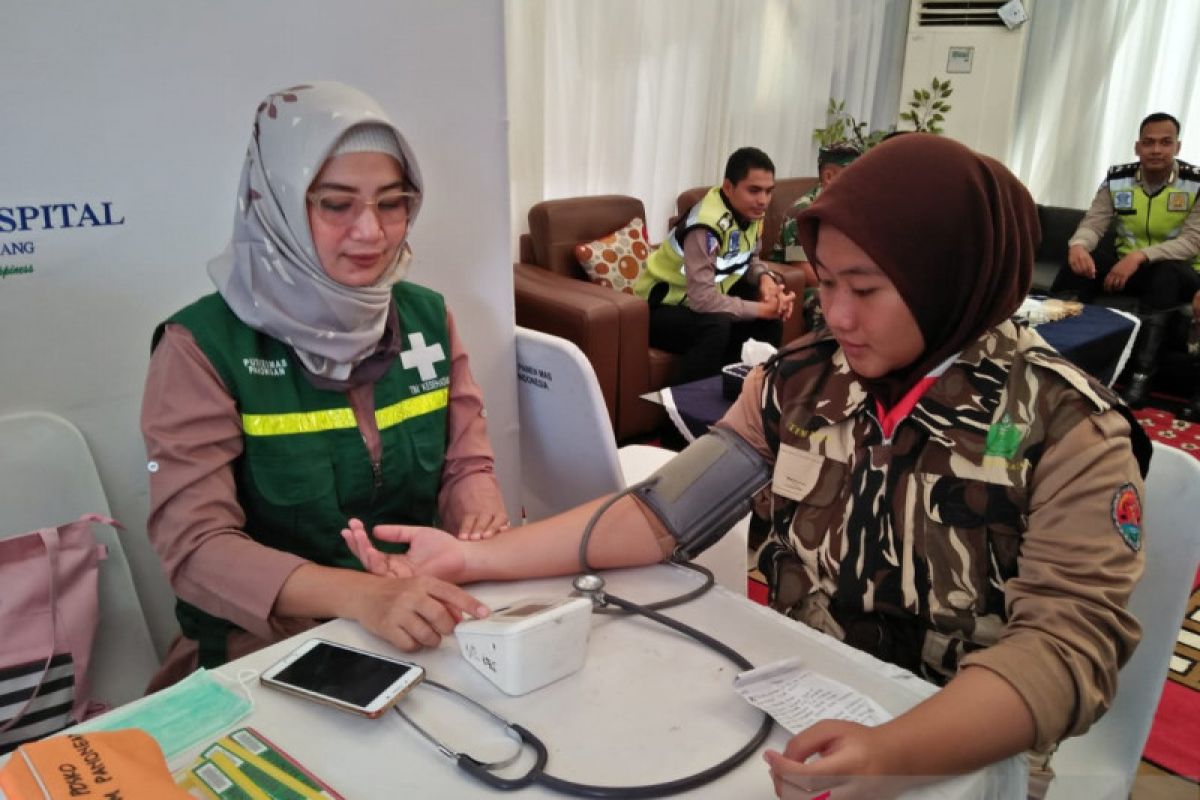 Gangguan kesehatan pemudik Tangerang dominan ISPA dan batuk
