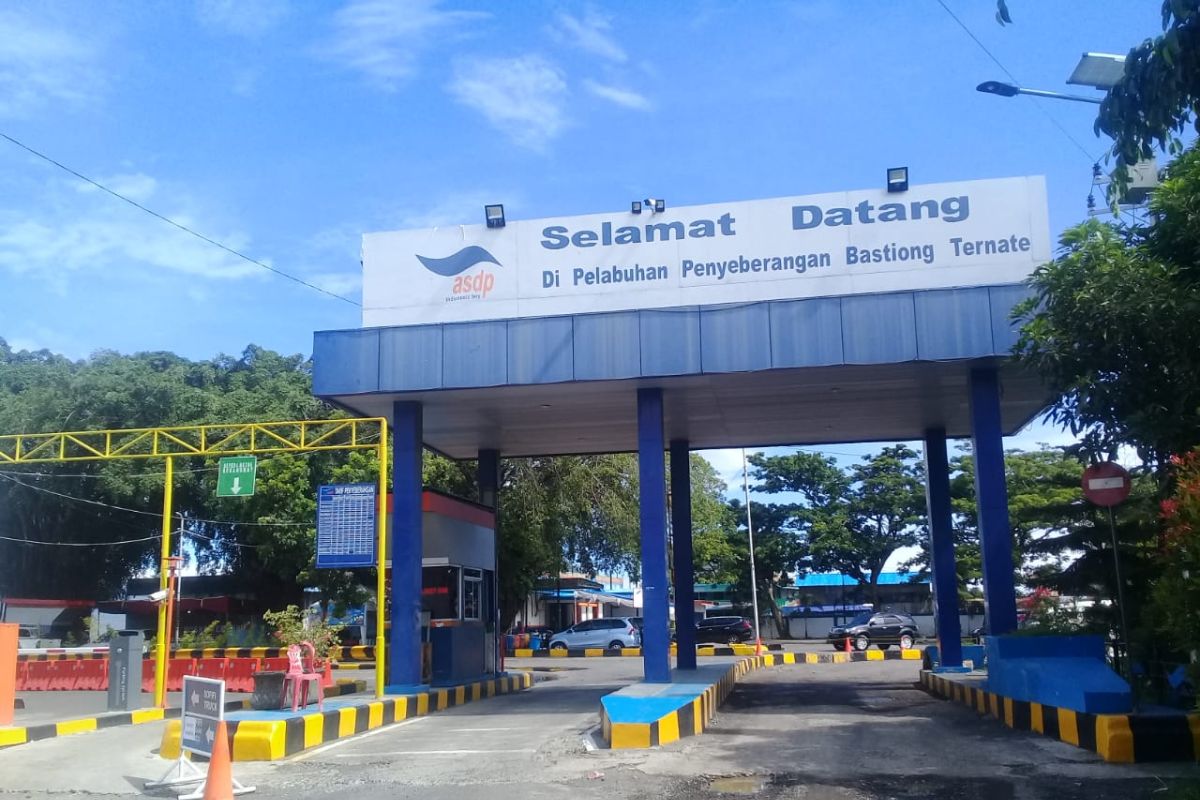 Pelabuhan ASDP Ternate terpantau normal saatLebaran