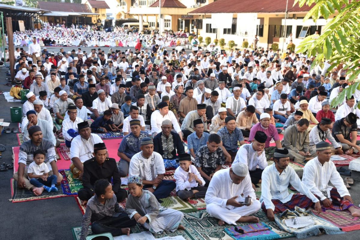 Polda Papua klaim shalat Id berjalan lancar