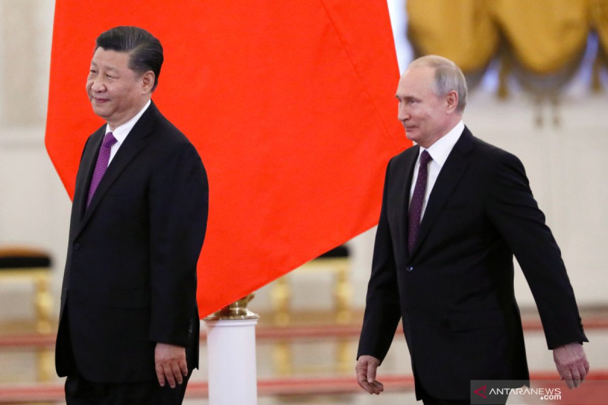 Putin dukung China, kritik AS terkait sengketa Huawei