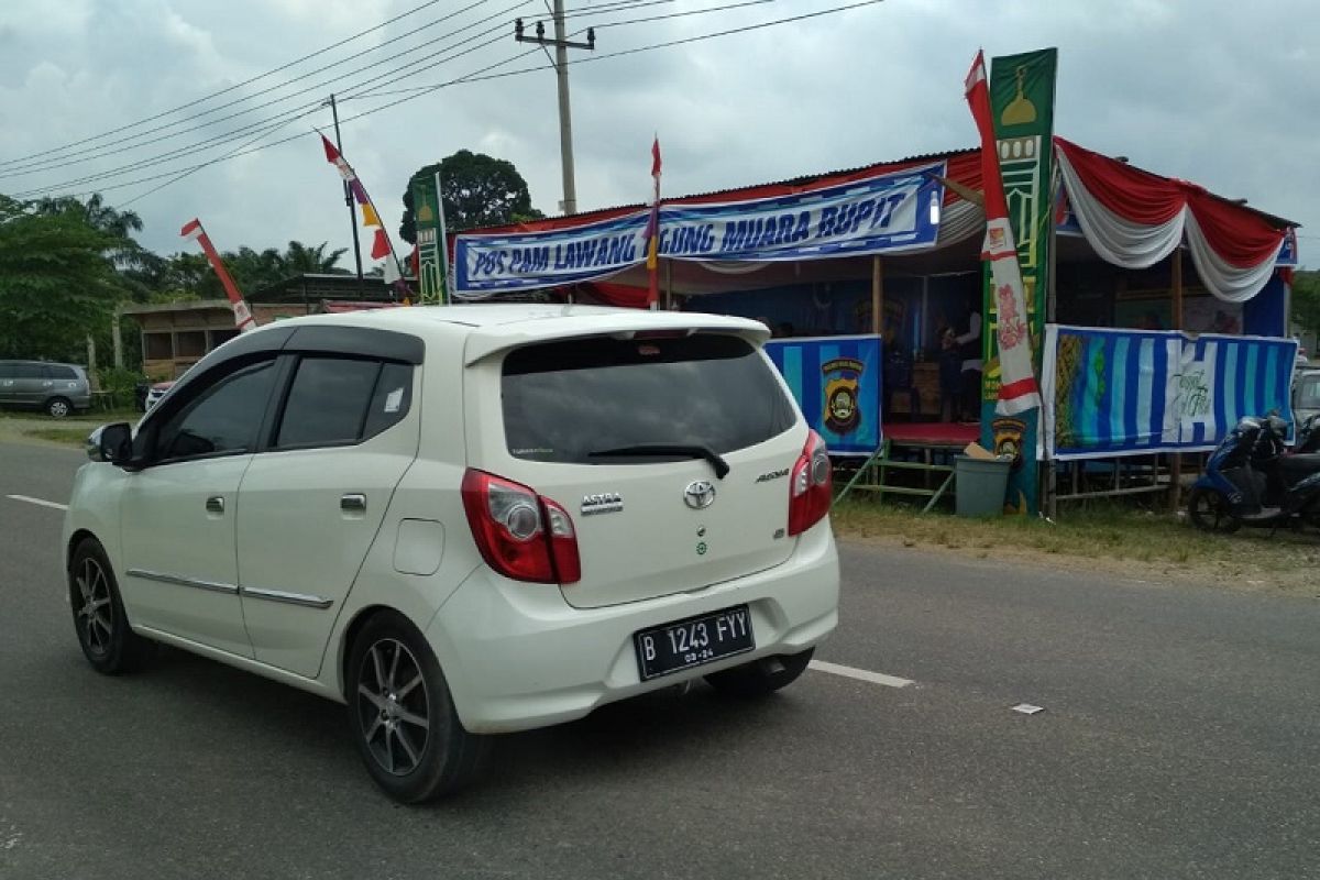 Hari H, masih ada pemudik di Jalinteng Sumatera