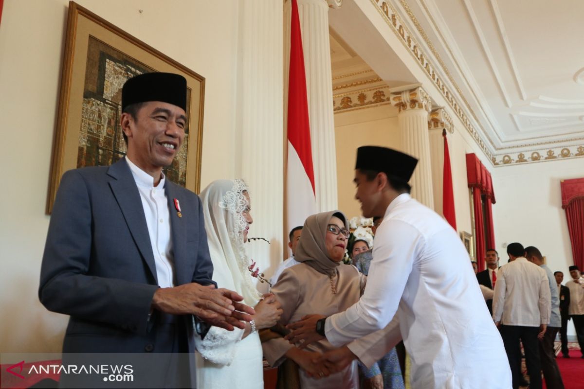 Presiden berlebaran di Jakarta tanpa cucu