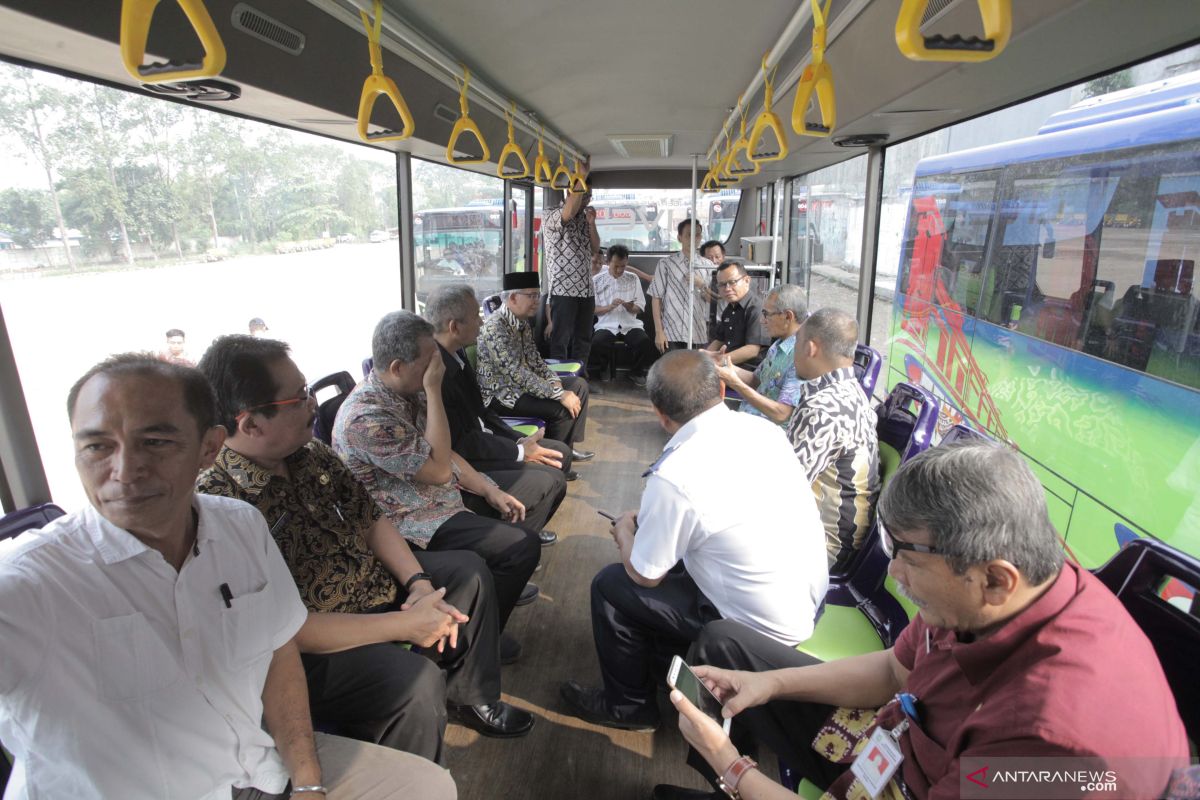 Bus "TAYO" Tangerang tetap beroperasi selama mudik Lebaran