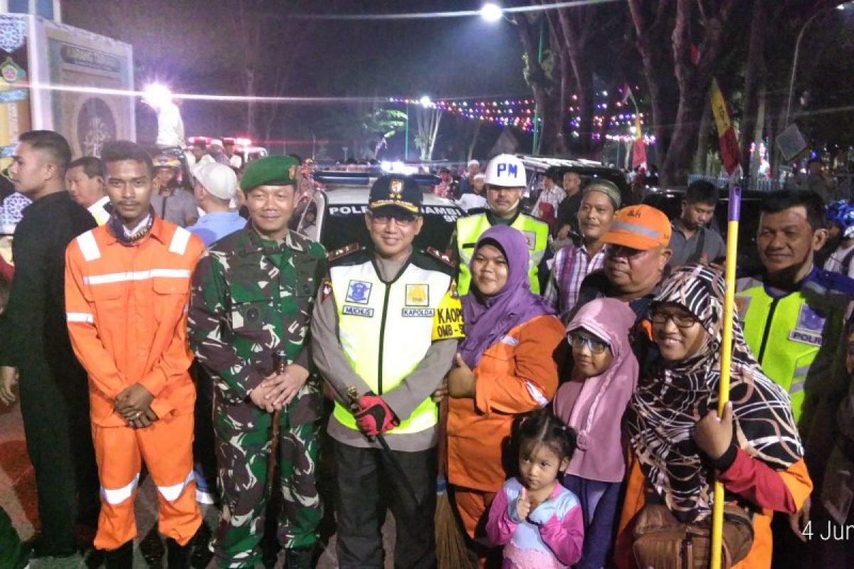 Kapolda: Kondisi malam takbiran di Jambi aman