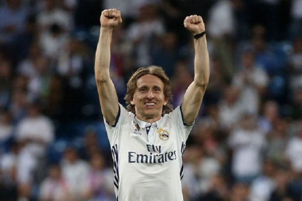 Luka Modric tetap optimistis dengan Real Madrid