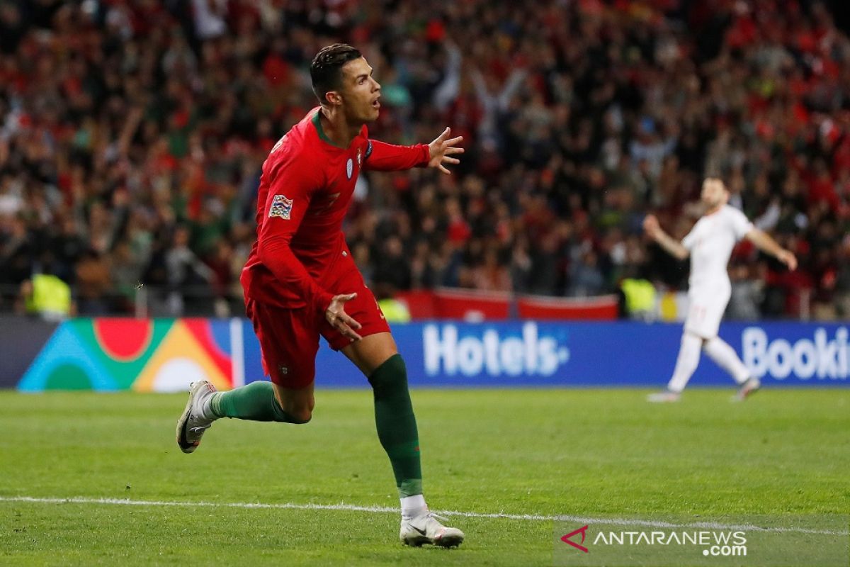 Tiga Gol Ronaldo antar Portugal ke final setelah singkirkan Swiss