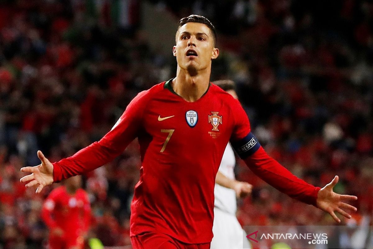 Ronaldo cetak hattrick antar Portugal ke final UEFA Nations League