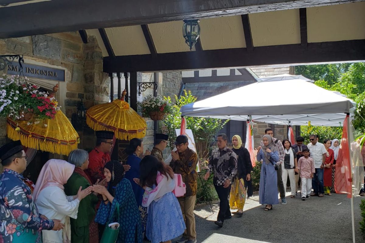 Ribuan orang padati Wisma Indonesia di Washington DC rayakan Lebaran