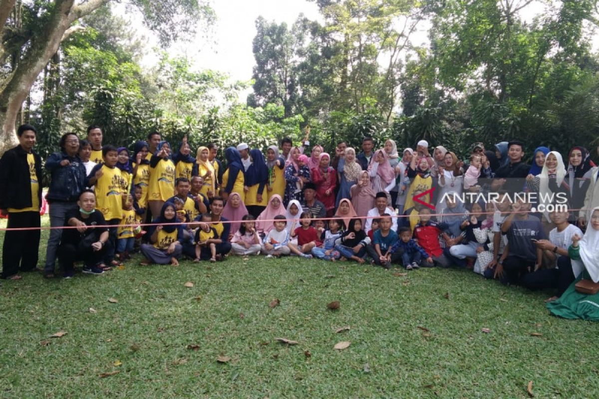 Objek wisata alam Salabintana dipadati wisatawan