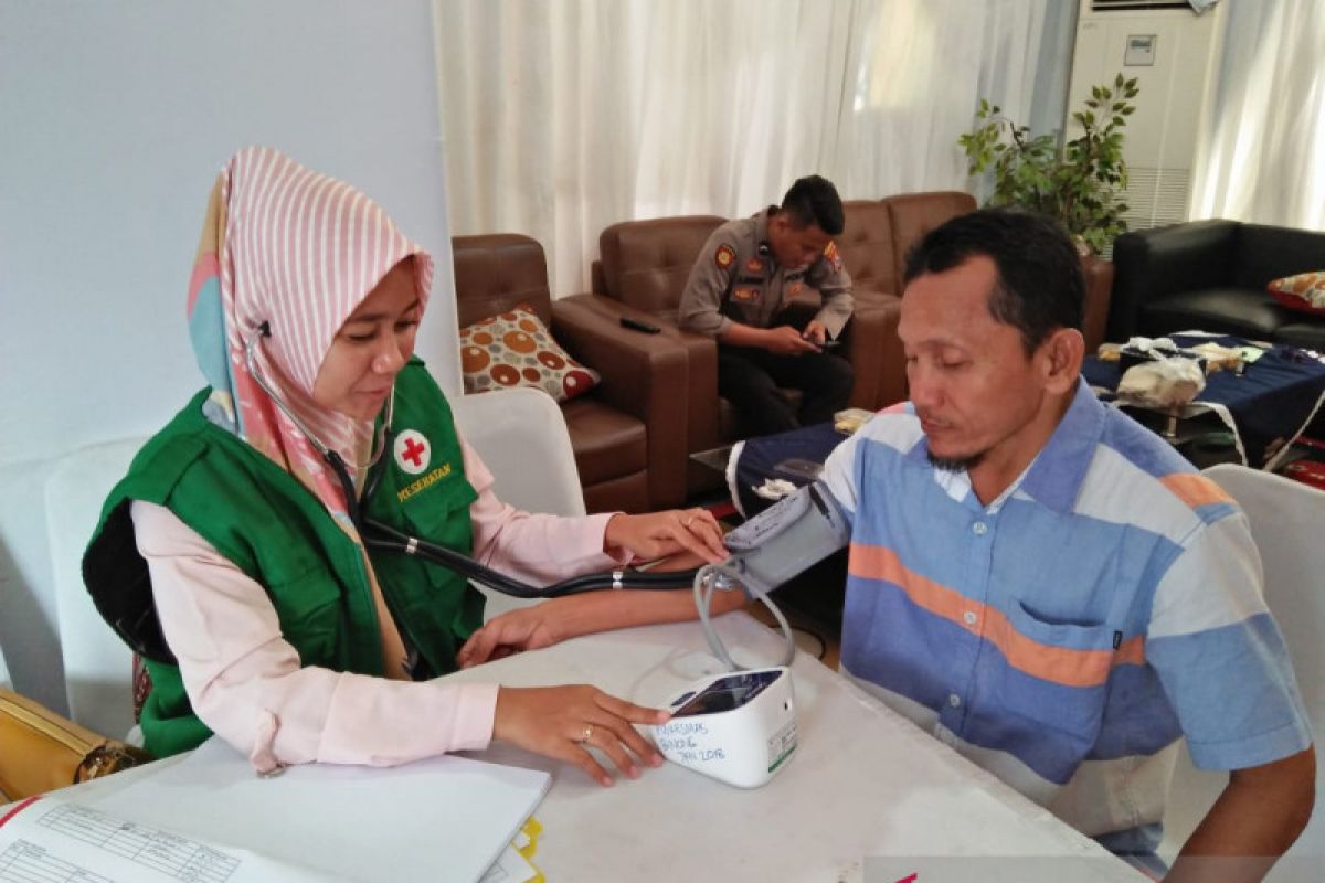 Posko kesehatan Tangerang periksa 44 pemudik, mayoritas batuk