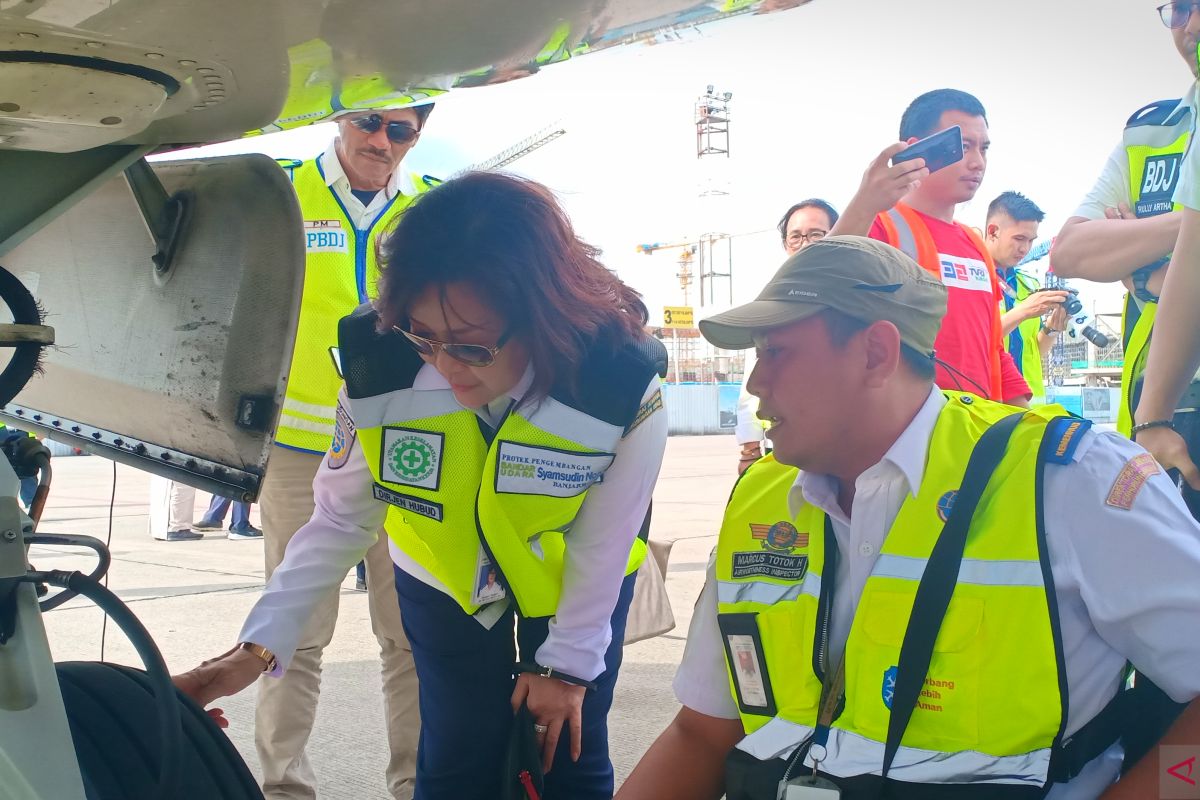 Kemenhub: Arus mudik di Bandara Syamsudin Noor tertangani baik