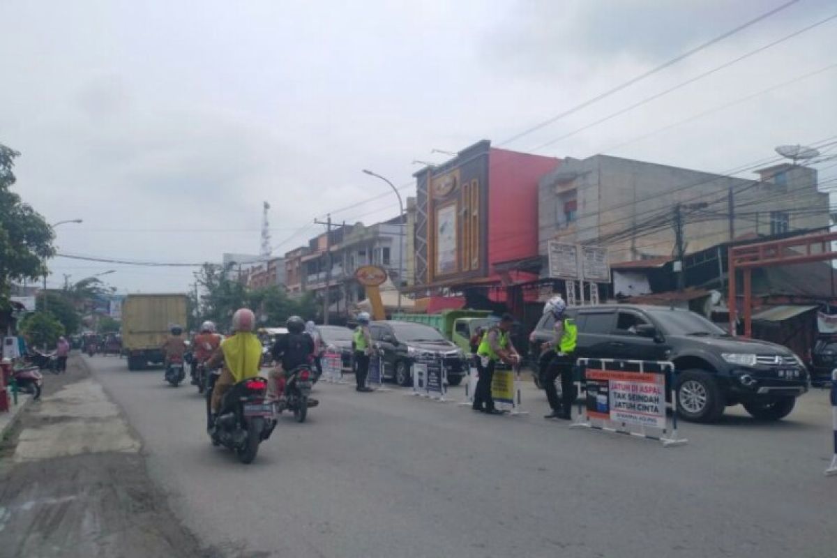 Arus balik Lebaran mulai padati Labuhanbatu Raya