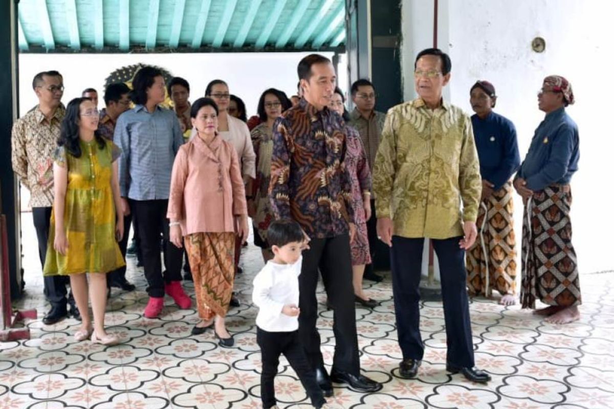 Presiden Joko Widodo bersilaturahim ke Keraton Yogyakarta