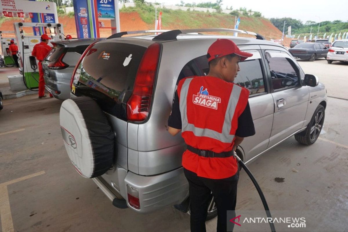 Permintaan pertalite di Riau naik 25 persen selama mudik Lebaran