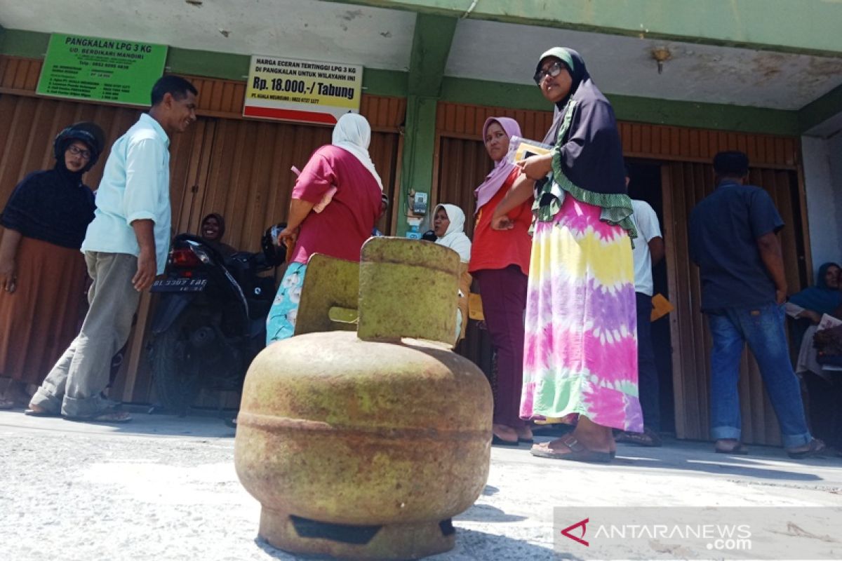 Harga elpiji 3 kg di Aceh tinggi diduga akibat ulah spekulan
