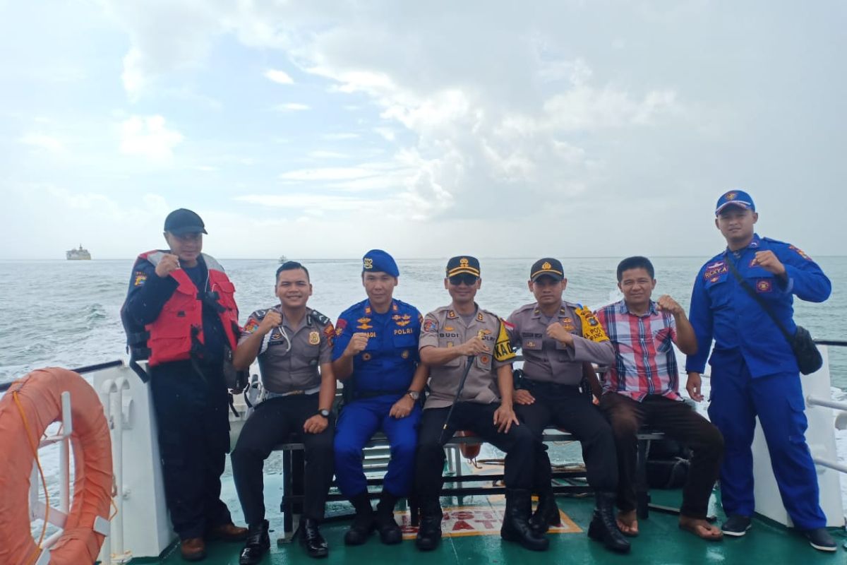 Polres Bangka gelar patroli laut di perairan Belinyu