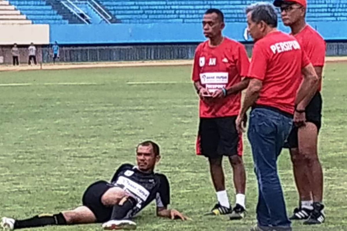 Tim Persipura Jayapura kembali latihan usai libur Idul Fitri