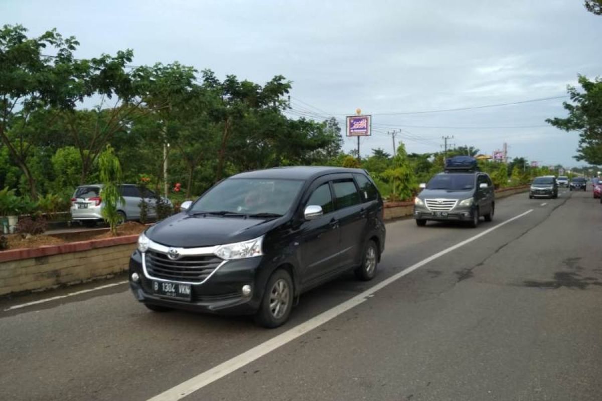 Arus balik di Jalinteng Sumatera ramai lancar