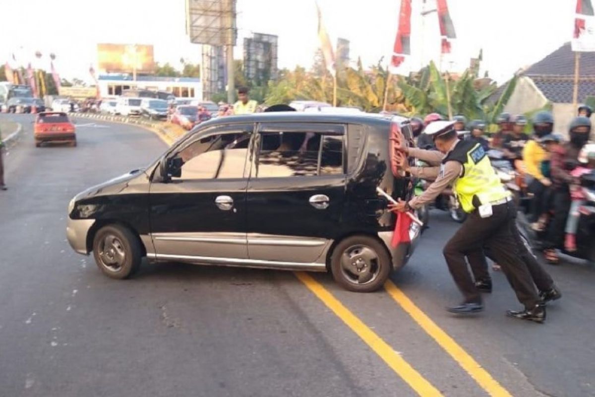 Polisi: Arus lalu lintas di Mengkreng semakin padat