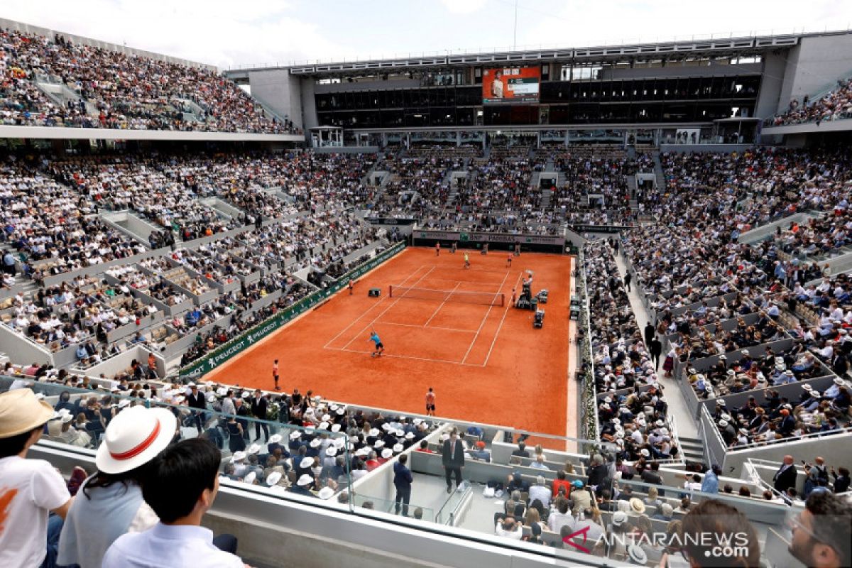 Roland Garros batasi 5.000 penonton per hari