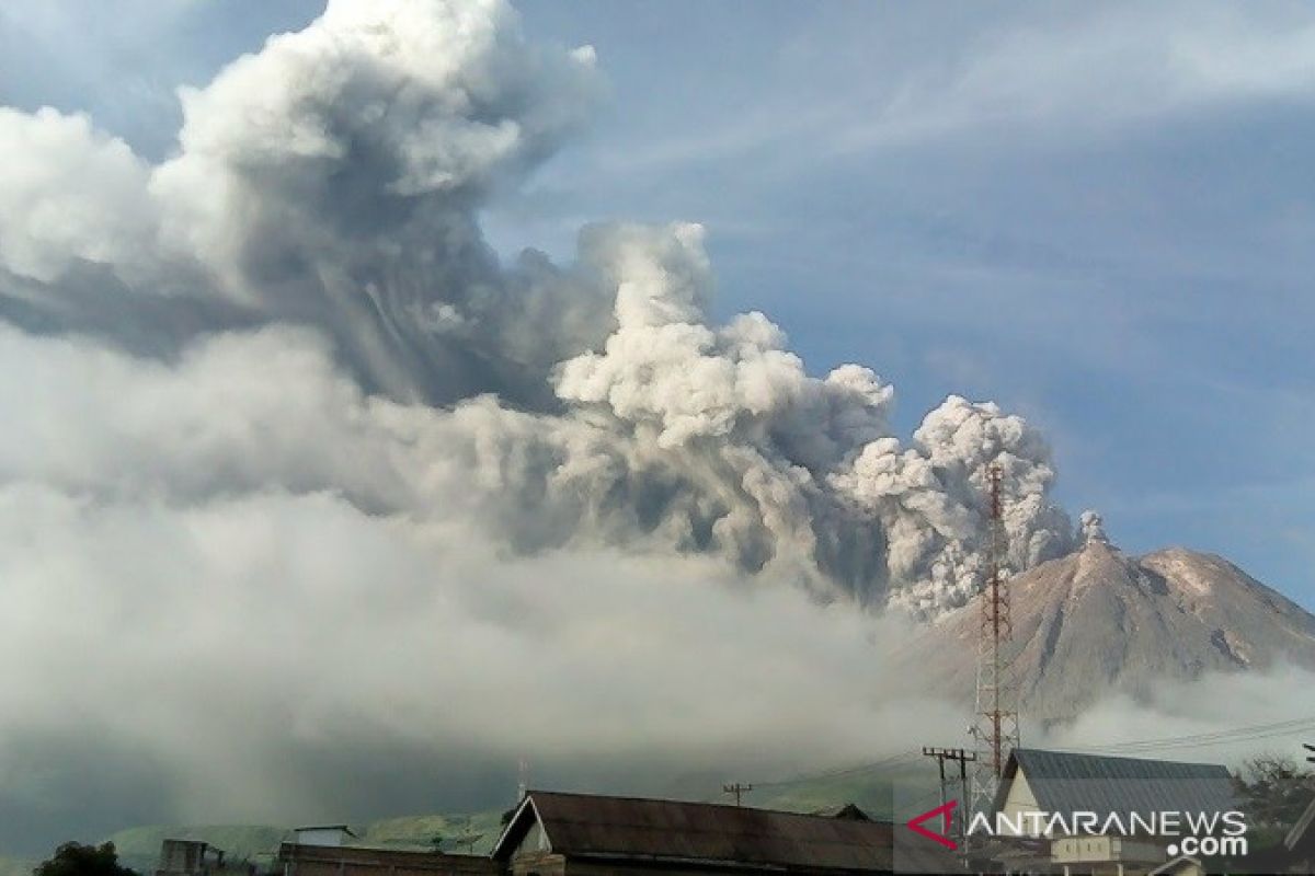 BPBD terus berjaga tekan dampak negatif erupsi Sinabung