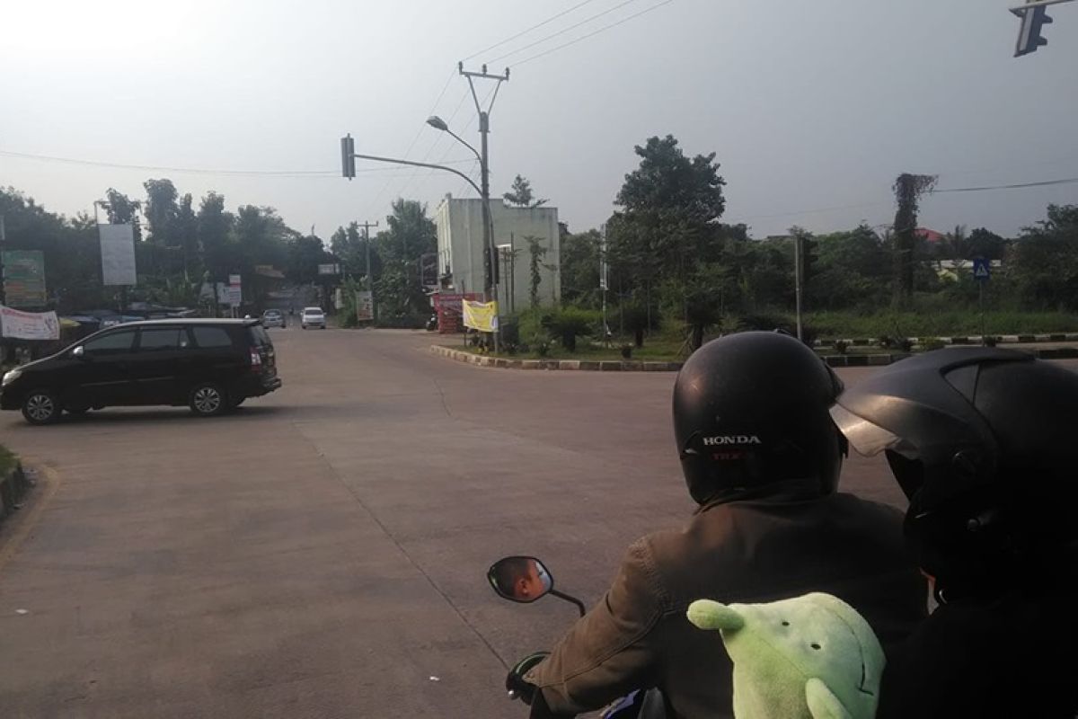 Arus balik jalur Serang - Pandeglang - Lebak padat