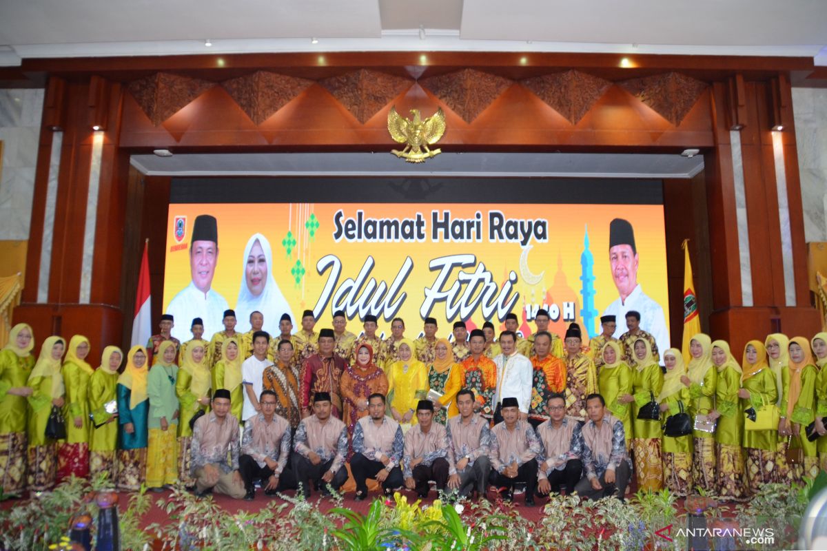 Bupati-Wabup hadiri open house Gubernur