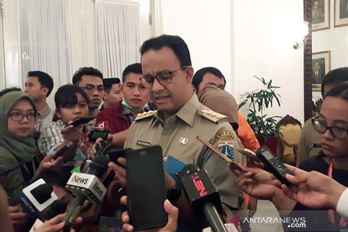 Anies sebut kendaraan bermotor sebabkan kualitas udara buruk