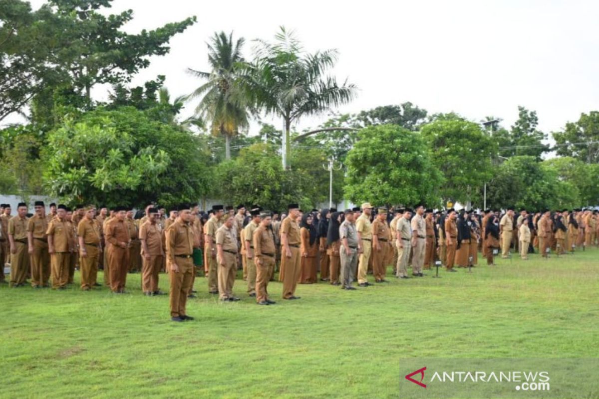 Hari pertama kerja, kehadiran ASN Tanjungbalai 93,4 persen