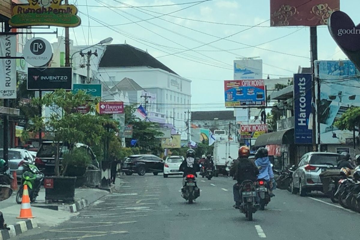 Pelanggaran parkir libur Lebaran di Yogyakarta berkurang