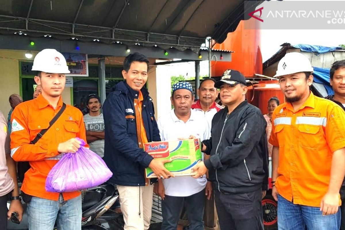 Perusahaan Batubara salurkan bantuan korban banjir