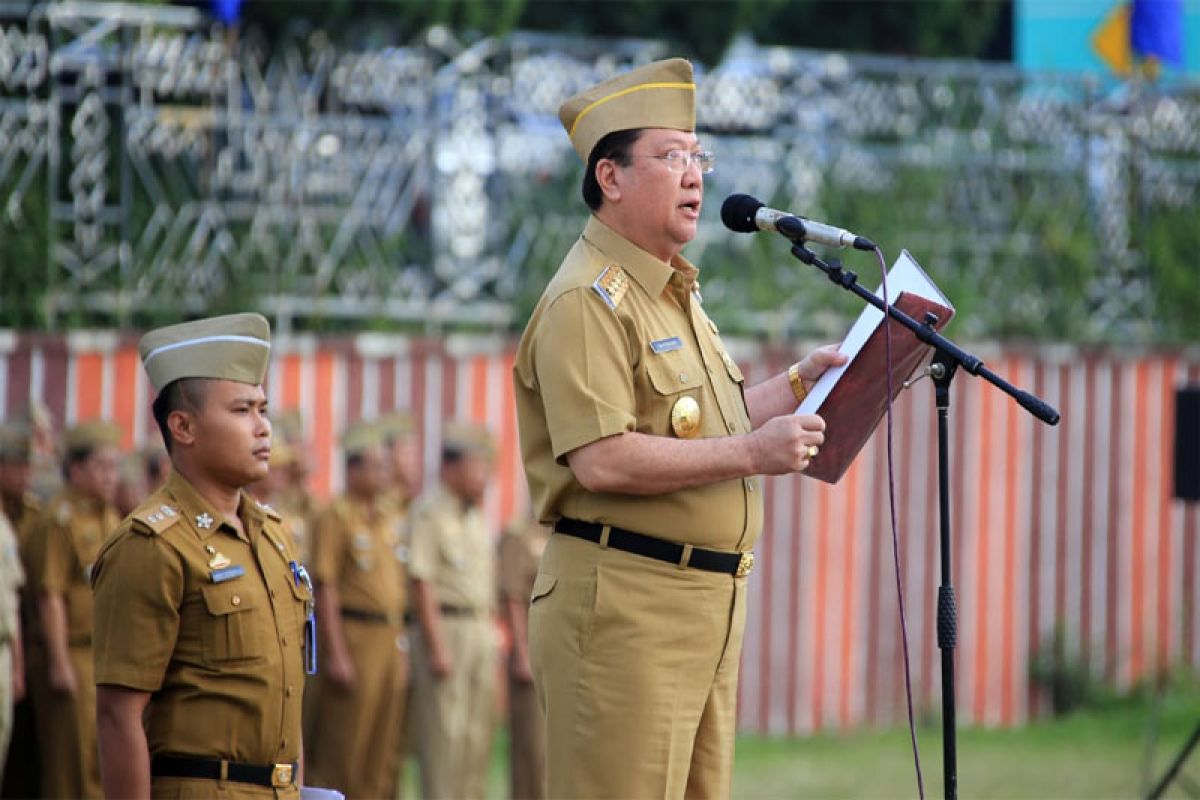 Pj. Gubernur Lampung Boytenjuri Sampaikan Selamat Idul Fitri