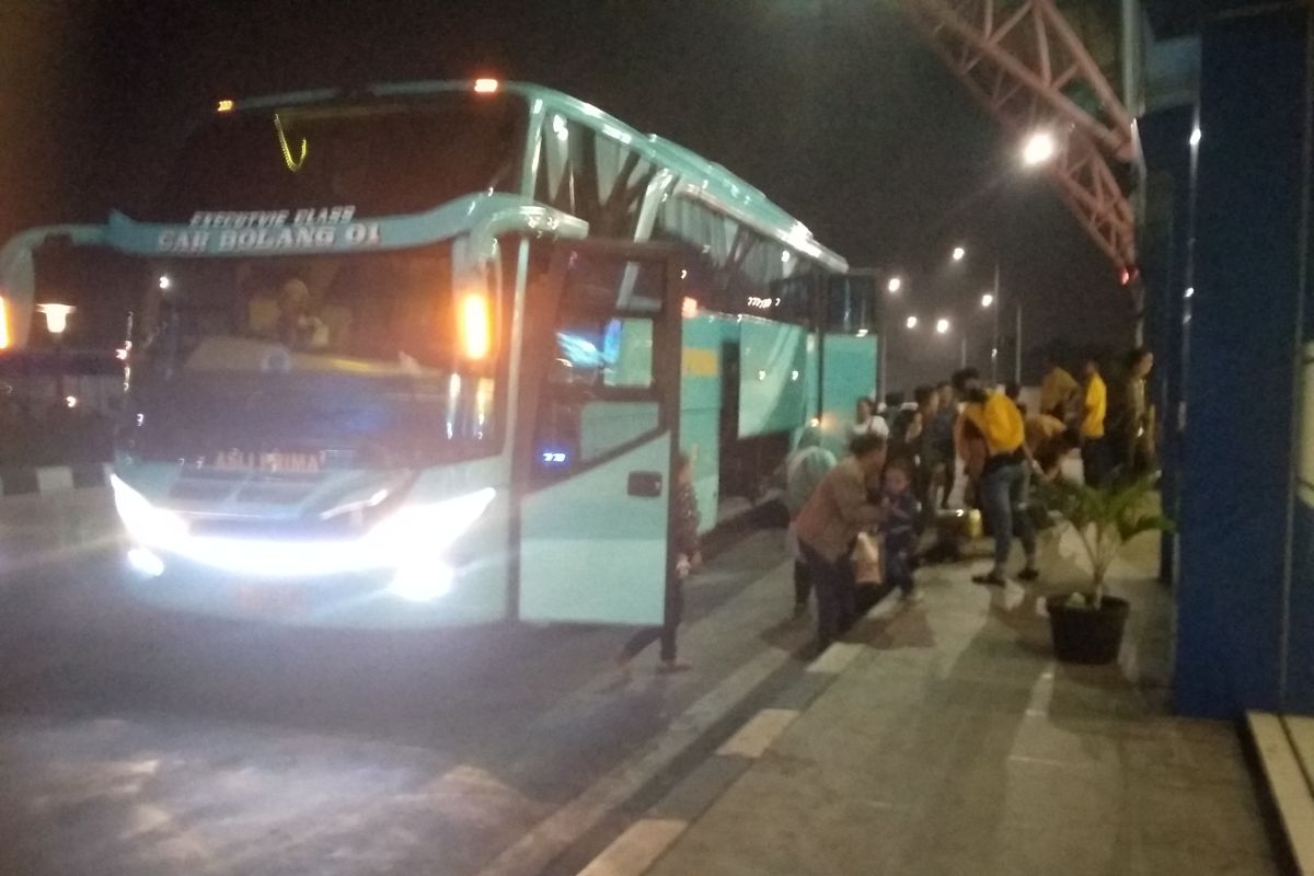 Penumpang arus balik Terminal Pulo Gebang pada H+4 turun