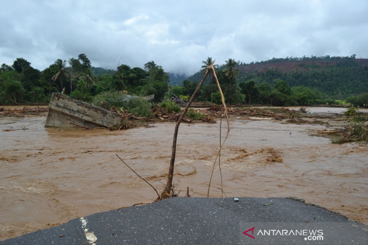 BPBD Sulteng kirim bantuan ke lokasi banjir bandang di Morowali