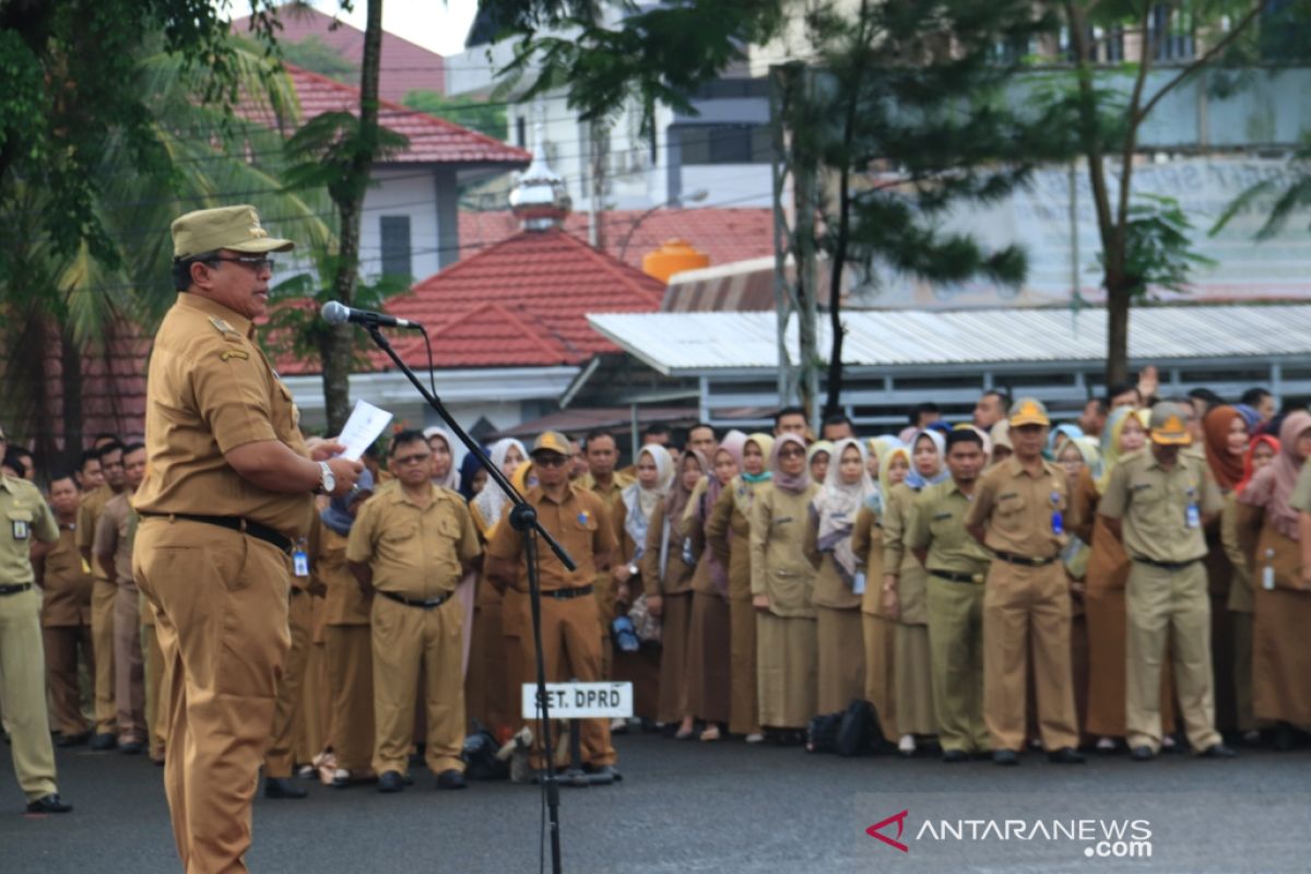 Kehadiran pegawai Pemkot Banjarbaru 98,6 persen