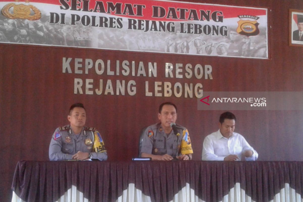 Kasus kecelakaan dan kriminalitas selama Lebaran di Rejang Lebong menurun