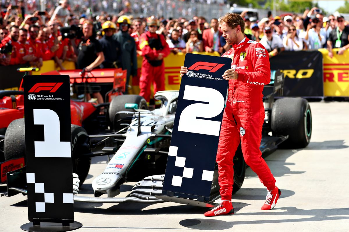 FIA tolak permintaan Ferrari untuk meninjau penalti Vettel