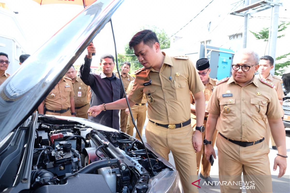 Bupati Tahan 18 kendaraan dinas kepala SKPD