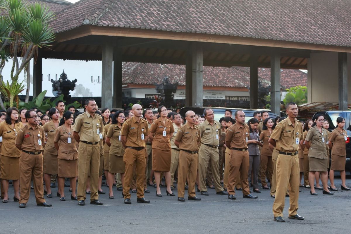 ASN Klungkung dipuji tertib setelah liburan