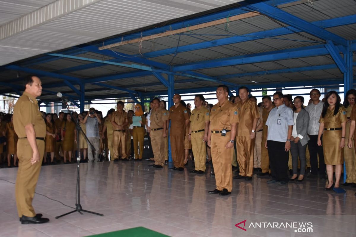 Usai libur Lebaran ASN Kota Bitung diingatkan tingkatkan etos kerja