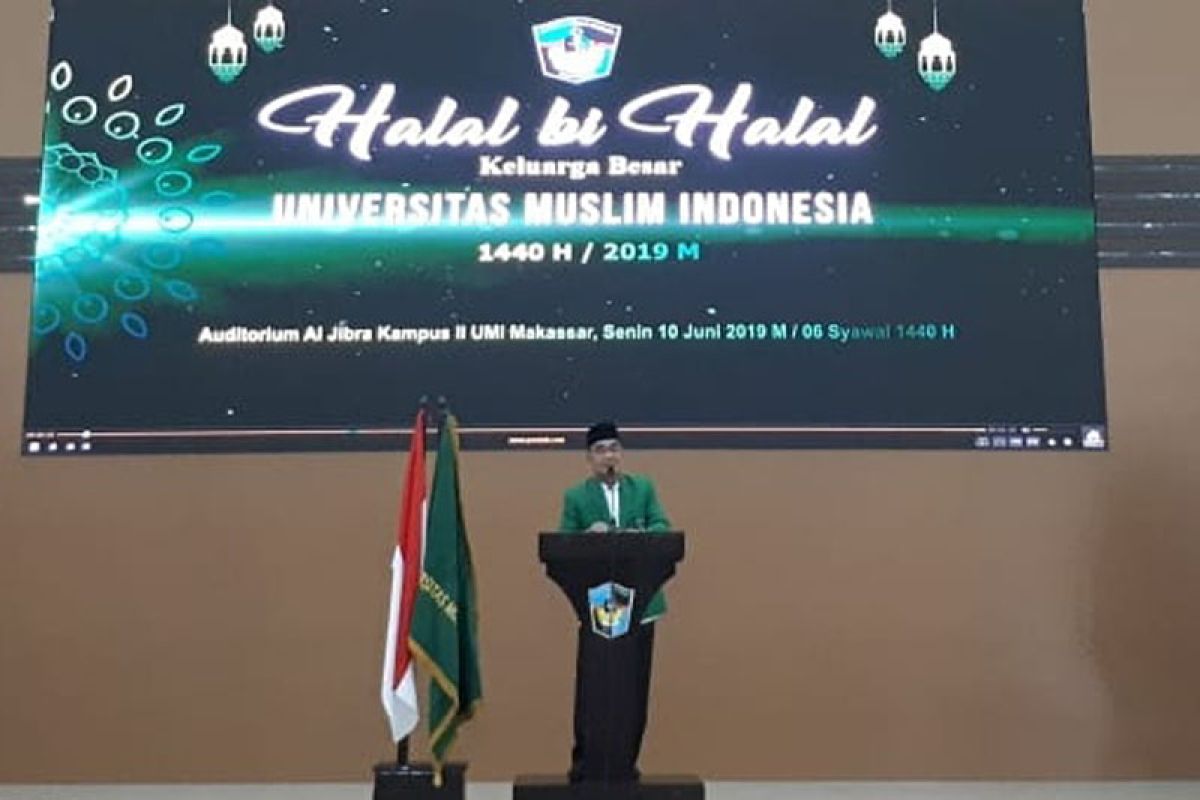 Civitas akademika UMI Makassar gelar halal bihalal