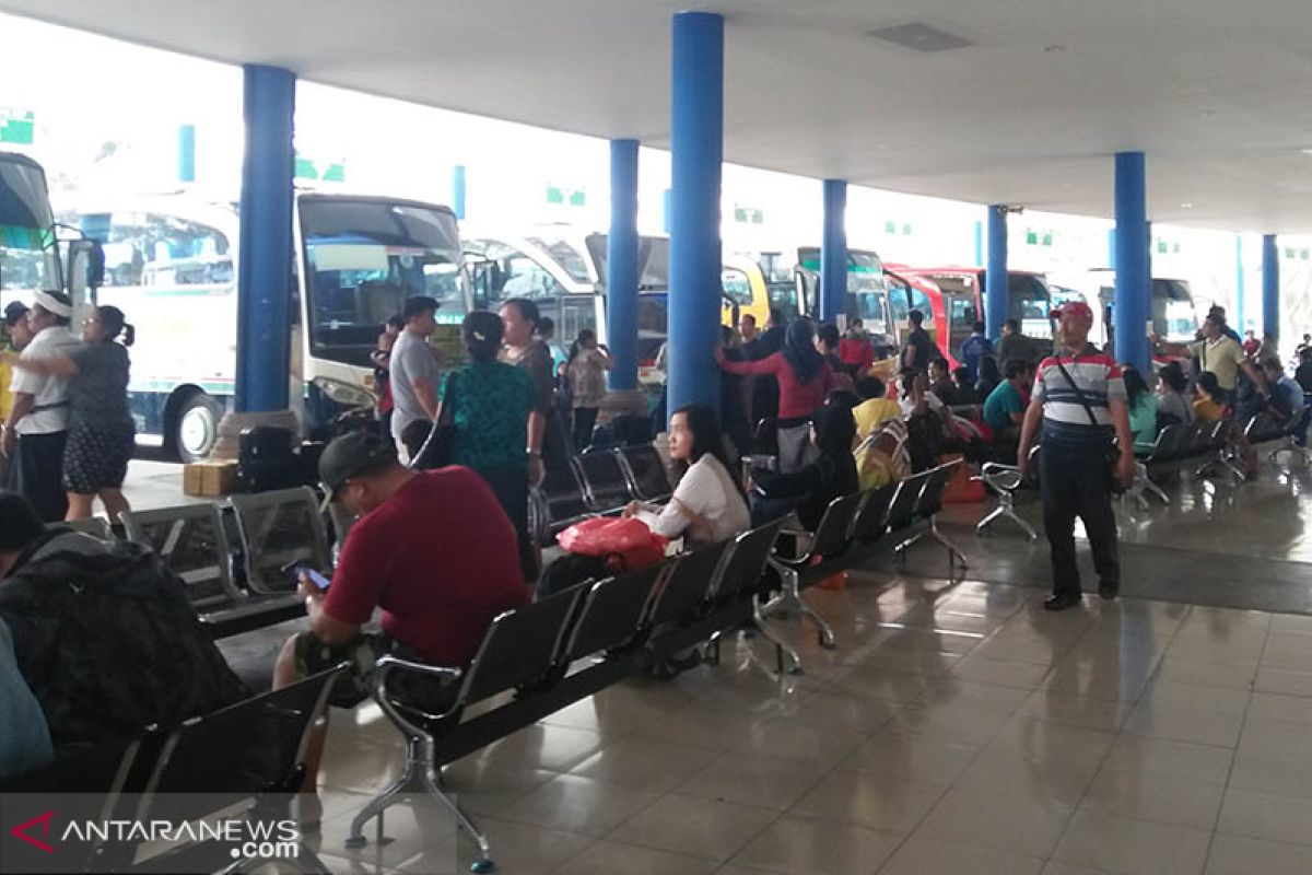 Arus balik H+3  di Terminal Mengwi dan Pelabuhan Gilimanuk lancar