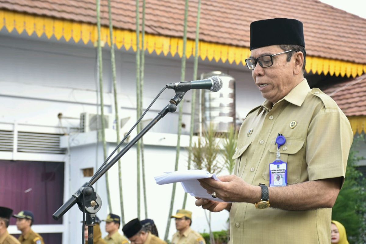 Kehadiran ASN Pemkot Tebing Tinggi 97,7 Persen