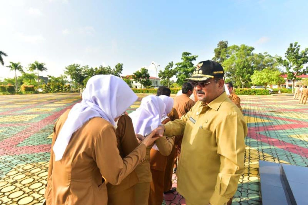 Tingkat kehadiran ASN Karimun 98 persen