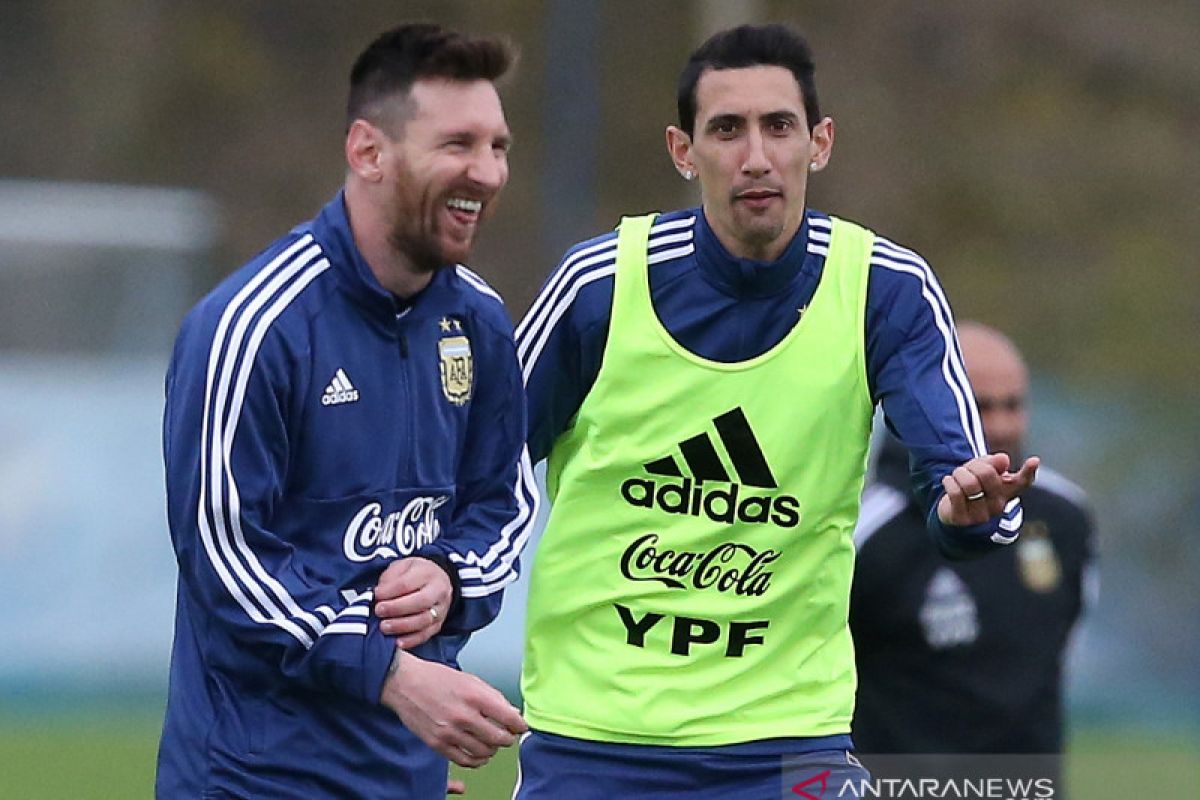 Angel di Maria bersedia gabung ke Barcelona demi Messi