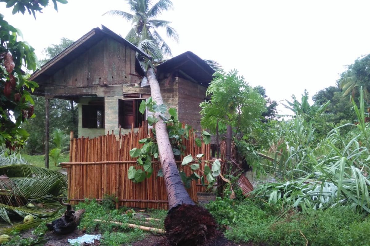 Aceh Utara dilanda puting beliung, 16 unit rumah rusak